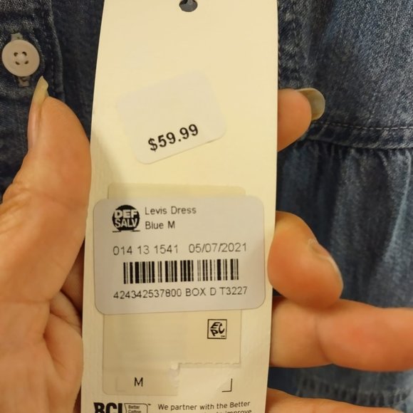 Levi's® Women's Sleeveless Joni Dress - G'Day Mate - Picture 5 of 7